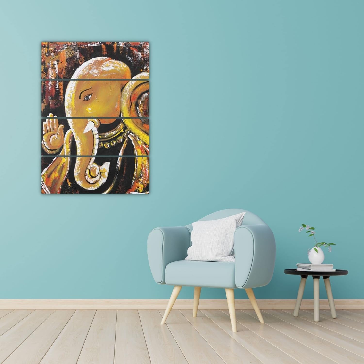 inep-b0bbpf7c6c-ganesha-groove_-framed-wall-art-quartet---splash-proof-panels-displayed-in-a-modern-bedroom-setting.jpg